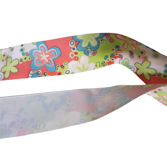 HANDMADE Hippy Flower Ribbon Shoe Laces  36" - Picture 2 of 4